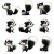 Cute Skunk Pixar Style Vinyl Car Decal Sticker – Waterproof & UV-Resistant 4.0"