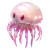 Cute Small Jellyfish Enemy Vinyl Car Decal Sticker – Waterproof & UV-Resistant 4.0"