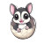 Cute Sugar Glider Egg Vinyl Car Decal Sticker – Waterproof & UV-Resistant 4.0"