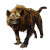 Demon Hyena Vinyl Car Decal Sticker – Waterproof & UV-Resistant 4.0"