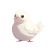 Dove Cartoon Style Vinyl Car Decal Sticker – Waterproof & UV-Resistant 4.0"
