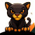 Funny Jaguarundi Ai Logo Vinyl Car Decal Sticker – Waterproof & UV-Resistant 4.0"