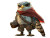 Game Character Inflated Hawk Vinyl Car Decal Sticker – Waterproof & UV-Resistant 5.31"