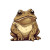 Grumpy Toad Tshirt Design Vinyl Car Decal Sticker – Waterproof & UV-Resistant 4.0"