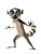 Happy Lemur Pixar Style Vinyl Car Decal Sticker – Waterproof & UV-Resistant 4.0"