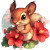 Hibiscus Squirrel Chibi Vinyl Car Decal Sticker – Waterproof & UV-Resistant 4.0" Hibiscus Squirrel Chibi Vinyl Car Decal Sticker – Waterproof & UV-Resistant 4.0"