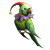 Jester Parakeet Pokemon Style Vinyl Car Decal Sticker – Waterproof & UV-Resistant 4.0"