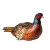 Lying Pheasant White Background Vinyl Car Decal Sticker – Waterproof & UV-Resistant 4.0"