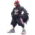 Muscular Chicken Basketball Vinyl Car Decal Sticker – Waterproof & UV-Resistant 4.0"