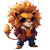 One Piece Lion Character Vinyl Car Decal Sticker – Waterproof & UV-Resistant 4.0"