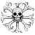 One Piece Pirate Flag Vinyl Car Decal Sticker – Waterproof & UV-Resistant 4.0"