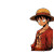 One Piece Twitch Overlay Vinyl Car Decal Sticker – Waterproof & UV-Resistant 4.0"