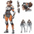 Overwatch Sigma Character Vinyl Car Decal Sticker – Waterproof & UV-Resistant 4.0"