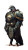 Pigeon Warhammer Armor Vinyl Car Decal Sticker – Waterproof & UV-Resistant 4.0"