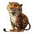Pixar Leopard Full Body Vinyl Car Decal Sticker – Waterproof & UV-Resistant 4.0"