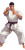 Pixel Karate Fighter Ready Vinyl Car Decal Sticker – Waterproof & UV-Resistant 4.0"