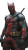 Deadpool Batman Fusion Vinyl Car Decal Sticker – Waterproof & UV-Resistant 4.85"