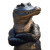 Realistic Alligator Crossed Arms Vinyl Car Decal Sticker – Waterproof & UV-Resistant 4.0"