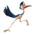 Road Runner Cartoon Vinyl Car Decal Sticker – Waterproof & UV-Resistant 4.0"