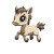 Running Animal Sprite Vinyl Car Decal Sticker – Waterproof & UV-Resistant 4.0"