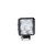 Westin Automotive Work Light 09-12210 4.3 x 5 Inch Square; 15 Watt; Flood Beam; Epistar EF 5-LED Clear Bulb; Clear Plastic Lens; Black Housing; Pedestal Mount; Single Light With Mounting Hardware/Pigtail Harness/Connectors