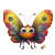 Silly Butterfly Fantasy Cute Vinyl Car Decal Sticker – Waterproof & UV-Resistant 4.0"