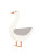 Silly Goose Nursery Art Vinyl Car Decal Sticker – Waterproof & UV-Resistant 4.0"