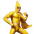Banana Man Vinyl Car Decal Sticker – Waterproof & UV-Resistant 4.0"