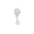 Black Egypt Key Icon Vinyl Car Decal Sticker – Waterproof & UV-Resistant 4.0"