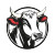 Cow Moskot Logo Vector Round Vinyl Car Decal Sticker – Waterproof & UV-Resistant 4.0"