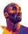 Kobe Bryant Illustration Vinyl Car Decal Sticker – Waterproof & UV-Resistant 4.05"