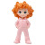 Redheaded Girl Pink Suit Vinyl Car Decal Sticker – Waterproof & UV-Resistant 4.0"