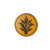 Saffron Leather Badge Vinyl Car Decal Sticker – Waterproof & UV-Resistant 4.0"