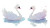 Swan Dance Chinese Illustration Vinyl Car Decal Sticker – Waterproof & UV-Resistant 7.14"