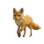 Young Fox Woods Sketch Vinyl Car Decal Sticker – Waterproof & UV-Resistant 4.0"