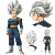 Young Saiyan Character Sheet Vinyl Car Decal Sticker – Waterproof & UV-Resistant 4.0"