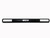 Westin Public Safety Bumper Push Bar Top Channel Cover 36-6005SMP2 Elite; For Westin Elite Series Bumper Push Bar; With 2 Soundoff MR6 Code Light Mounting Holes; Powder Coated; Black; Steel