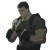 Annoyed Chris Redfield Vinyl Car Decal Sticker – Waterproof & UV-Resistant 8"