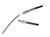 High-Quality Raybestos Brakes Parking Brake Cable | OE Replacement | For Jeep Wrangler TJ 1997-2006