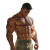 Muscular Hawaiian Man Vinyl Car Decal Sticker – Waterproof & UV-Resistant 8"
