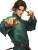 Kung Fu Pose Vinyl Car Decal Sticker – Waterproof & UV-Resistant 8"