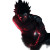 Psychopathic Anime Fighter Vinyl Car Decal Sticker – Waterproof & UV-Resistant 8"
