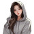 Girl Idol Hoodie Vinyl Car Decal Sticker – Waterproof & UV-Resistant 8"