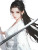 Hanfu Swordswoman Vinyl Car Decal Sticker – Waterproof & UV-Resistant 8"
