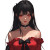 Anime Woman Red Eyes Vinyl Car Decal Sticker – Waterproof & UV-Resistant 8"