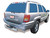 Chrome Plated Steel Truck Step | Go Rhino | Fits 2 Inch Receivers | 36 Inch Width | Easy Bed Access | Molded Bumper Protection