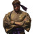 Solid Snake Kimono Vinyl Car Decal Sticker – Waterproof & UV-Resistant 8"