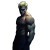 Menacing Blonde Man Vinyl Car Decal Sticker – Waterproof & UV-Resistant 8"