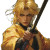 Concentrated Swordsman Vinyl Car Decal Sticker – Waterproof & UV-Resistant 8"