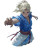 Water Mage Girl V13 Vinyl Car Decal Sticker – Waterproof & UV-Resistant 8"